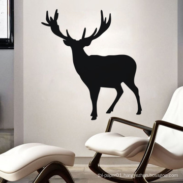 Cheap Waterproof Removable Deer Vinyl Christmas Window Sticker